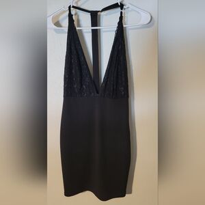 Lulu's sexy little black dress size small